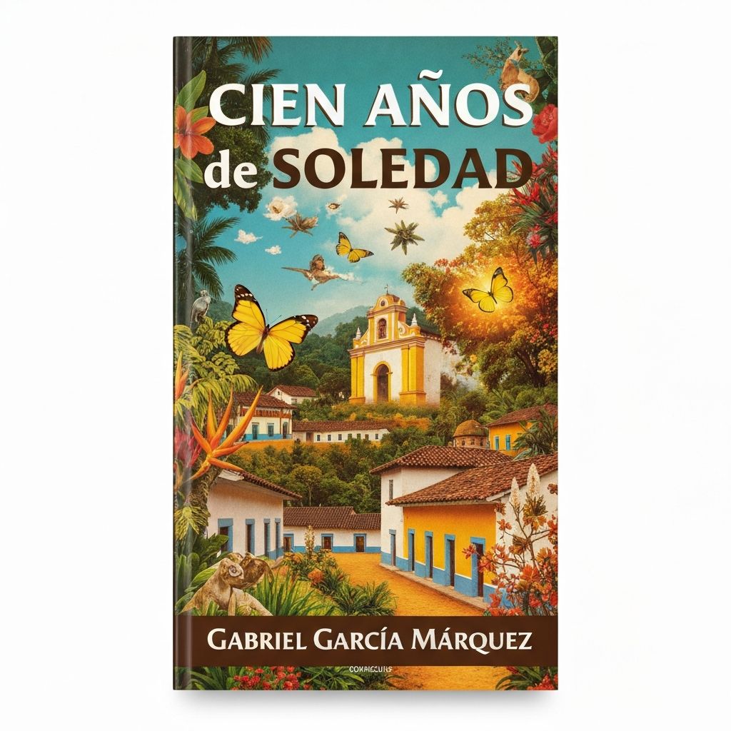 Portada de Cien Años de Soledad